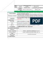 Lesson Plan - Math8 - Q3 - Day 1 Correspondence