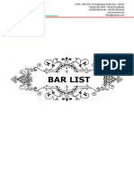 Bar List