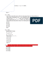 Soal Um Matematika Wajib 2022