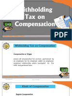 Topic 1.1 Withholding Tax On Compensation
