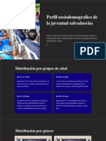 Perfil Sociodemografico de La Juventud Salvadorena