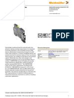 Weidmuller - VSSC4 - Data Sheet