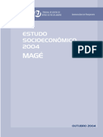 Estudo Socioeconomico 2004 Mage