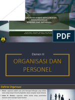 SMKP Minerba - Elemen III - Organisasi Dan Personil - 21 Feb 2024