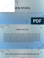 Aksi Nyata Topik 2 Menyebarkan Pemahaman Merdeka Belajar