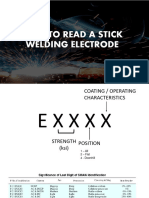 How To Read A Stick Welding Electrode