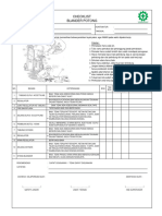 Form Checklist Inspeksi Blander Potong