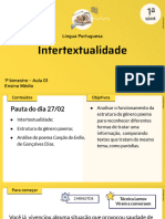 Aula 1 - Intertextualidade