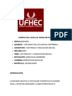 Práctica Final de Vida Familia y Educación Sexual