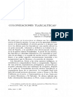 Colonizaciones Tlaxcatecas