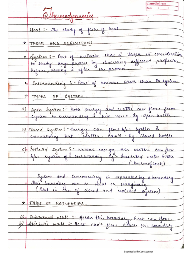 Thermodynamics & Thermochemistry | PDF