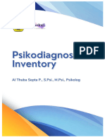 Modul Praktikum Psikodiagnostik - Inventory 2022