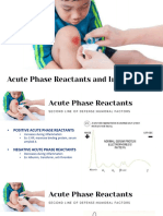 Acute Phase Reactants and Inflammation