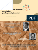 Psicología Social y Ambiental