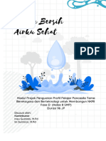Modul Projek Rekayasa Dan Teknologi - Airku Bersih, Airku Sehat - Fase D