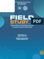 Field Study 1 Compilation of Worksheet e Portfolio