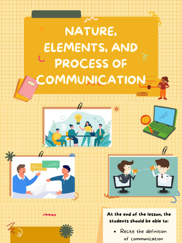 Week 1 Definition and Process of Communication 1 | PDF | Communication ...