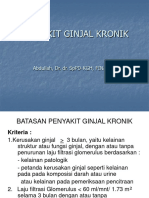 Penyakit Ginjal Kronik: Abdullah, Dr. Dr. SPPD-KGH, Finasim