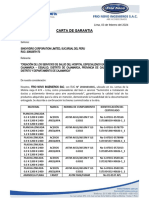 Carta de Garantia - Hospital Essalud Cajamarca