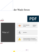 Van Der Waals Forces