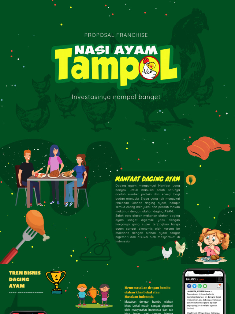 Peluang Franchise Nasi Ayam Tampol | PDF