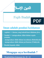 Fiqih - Fiqih Ibadah (11 Oktober 2023)