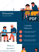 Reading and Writing Text As Connected Discourse