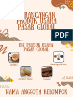 Perancangan Produk Usaha Pasar Global