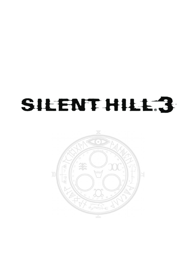 GUIA - Silent Hill 3 by Alexis-V | PDF