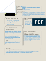 Character Analysis - 1