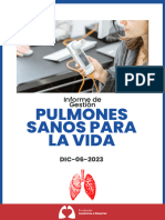 Informe Pulmones Sanos para La Vida FAARES.