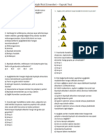 Biyolojik Risk Etmenleri - Yaprak Test