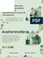 Acetaminofén - Química Orgánica
