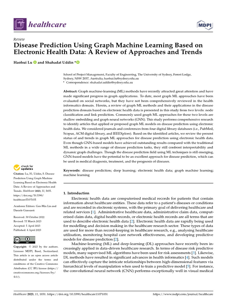 Ahmedt Aristiza 2021 Graph Based Deep Learning | PDF | Machine Learning ...