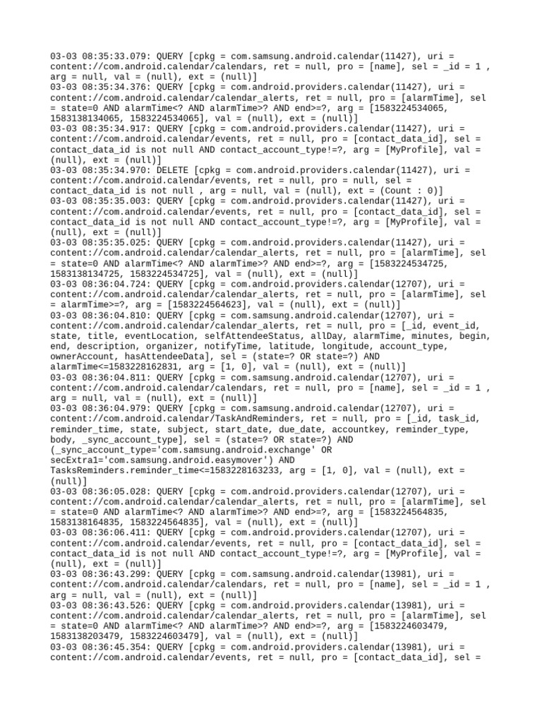 0 dump com android providers calendar pdf intelligence ignorance
