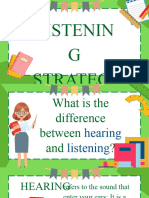 Listening Strategies