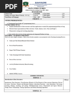 3.3SEM - IPCC - DS - CS322I2R and Lab Programs