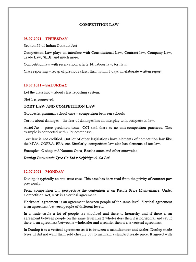 Non-Disclosure Agreements in Competition Law | PDF | Legal Remedy | Non ...