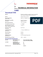 Sekisui THermobreak 9705 Technical Information