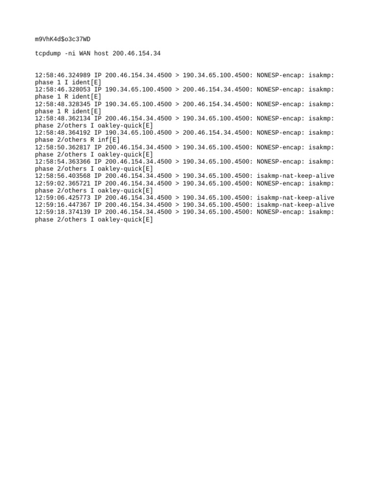 Muestra tcpdump 2024 pdf