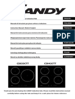 CI633CTT CI642CTT: Instruction Manual For Induction Hob