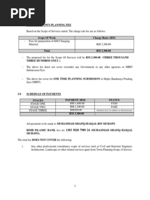 HOPE KINDERLAND DAYCARE CENTRE INVOICE