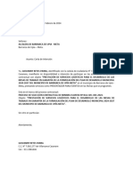 Carta de Intencion PRESENTADOR - 085414