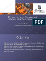 Enhancing Your Courses With Student Learning Outcomes