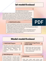 Model Evaluasi