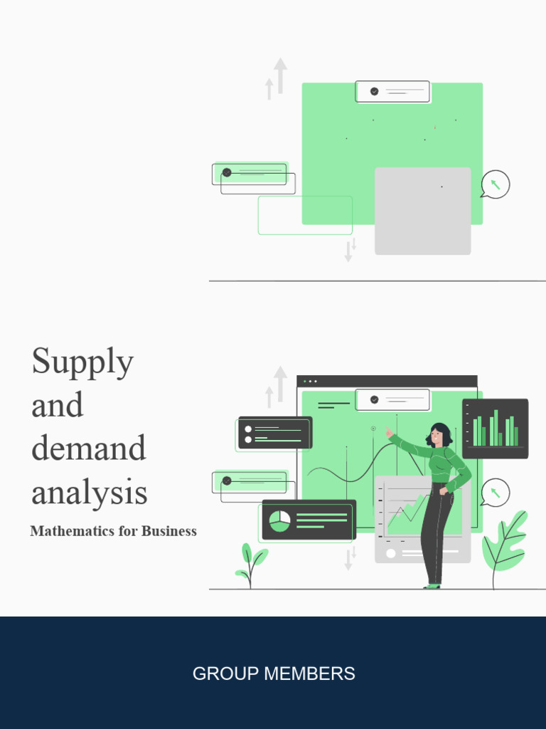 Supply and Demand Analysis | Download Free PDF | Demand | Supply ...