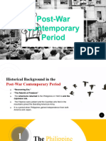 L4 Post War Contemporary Period