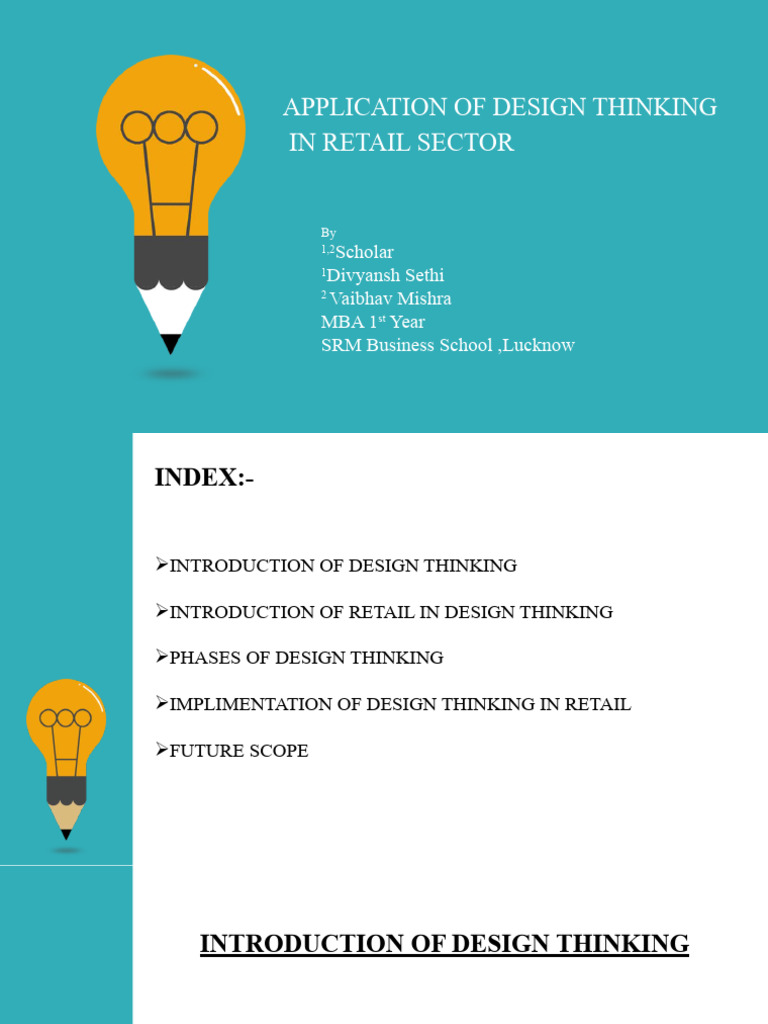 Design Thinking in Retail | PDF | Design Thinking | Design