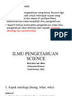 Ilmu Pengetahuan Science & Teknologi
