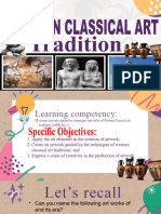 Q1 COT - PPT-ARTS 9 (Western Classical Art Traditions)